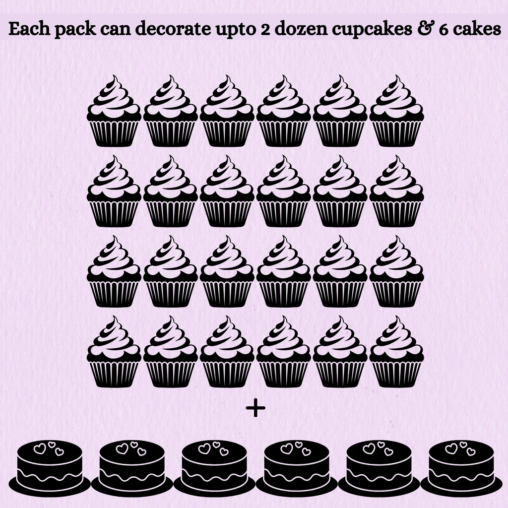 Confect Sprinkles for Cakes & Cupcakes Decoration | USP-3(Lavender) | Grocsy