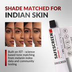 Chosen Tintense Bisque Shade Tinted Sunscreen SPF 40+ Pa++++ 8-Hour Water Resistance, No White Cast | Grocsy
