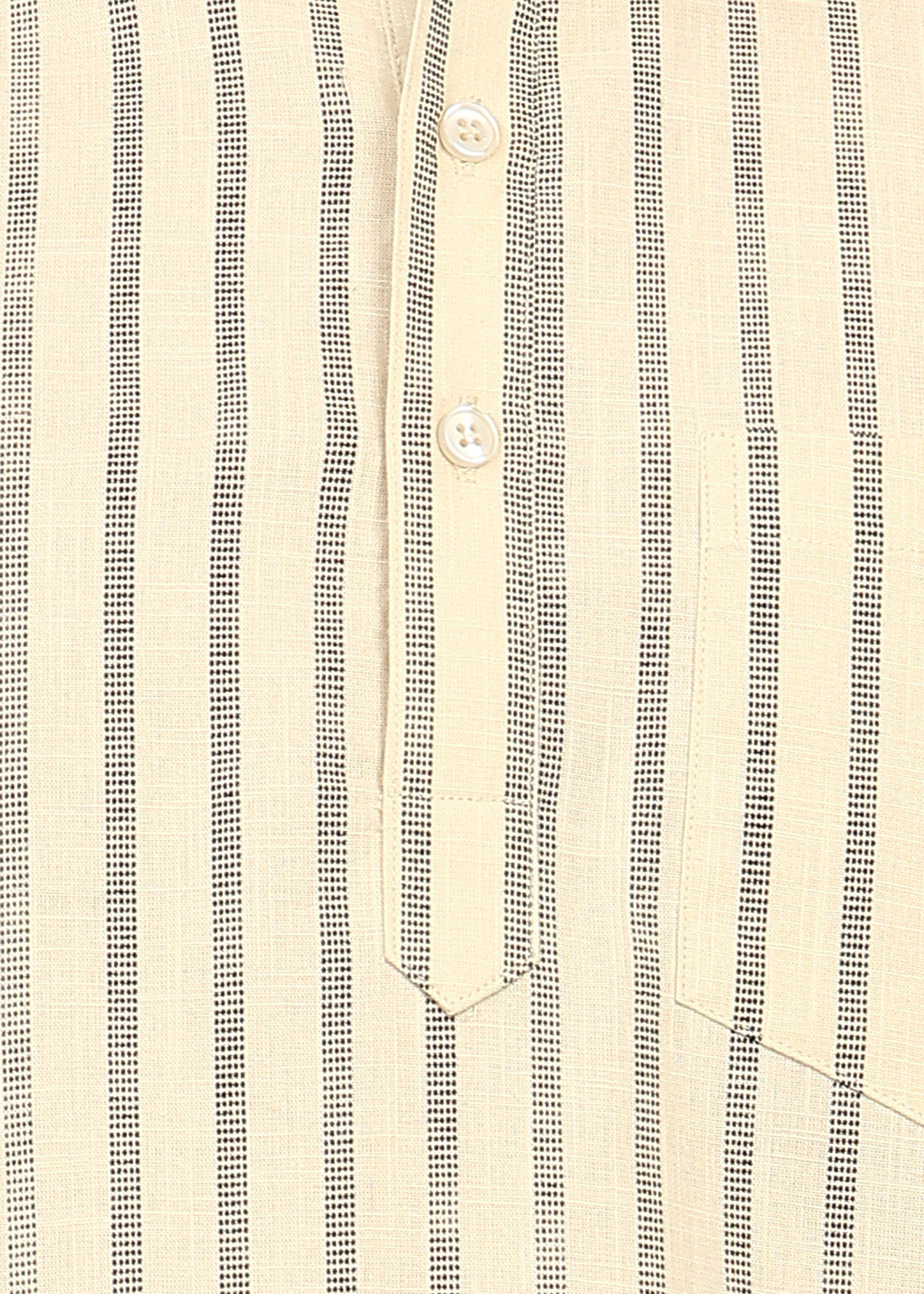 Fabmade Sandline Stripe Linen Set | Grocsy