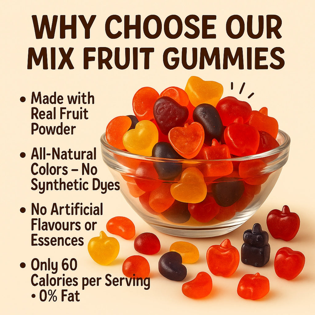 Confect Berry Blast Gummies | Pack of Strawberry, Blackberry, Blueberry, Cranberry, Grape, Cherry Gummies | | Grocsy