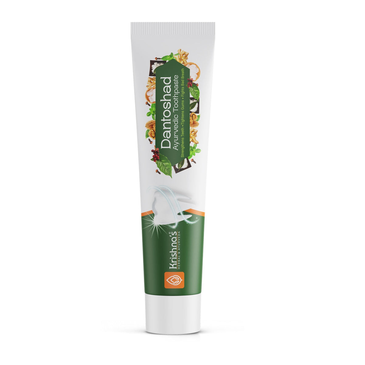 Krishna'S Herbal & Ayurveda Dantoshad Ayurvedic Toothpaste | Grocsy