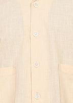 Fabmade The Life Co2. Cotton Linen Relaxed Shirt & Shorts | Grocsy