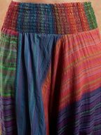 InWeave Women's Blue Multi Colour Harem Pant | Grocsy