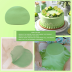 Confect Lime Green Fondant | Edible Sugarpaste | Grocsy