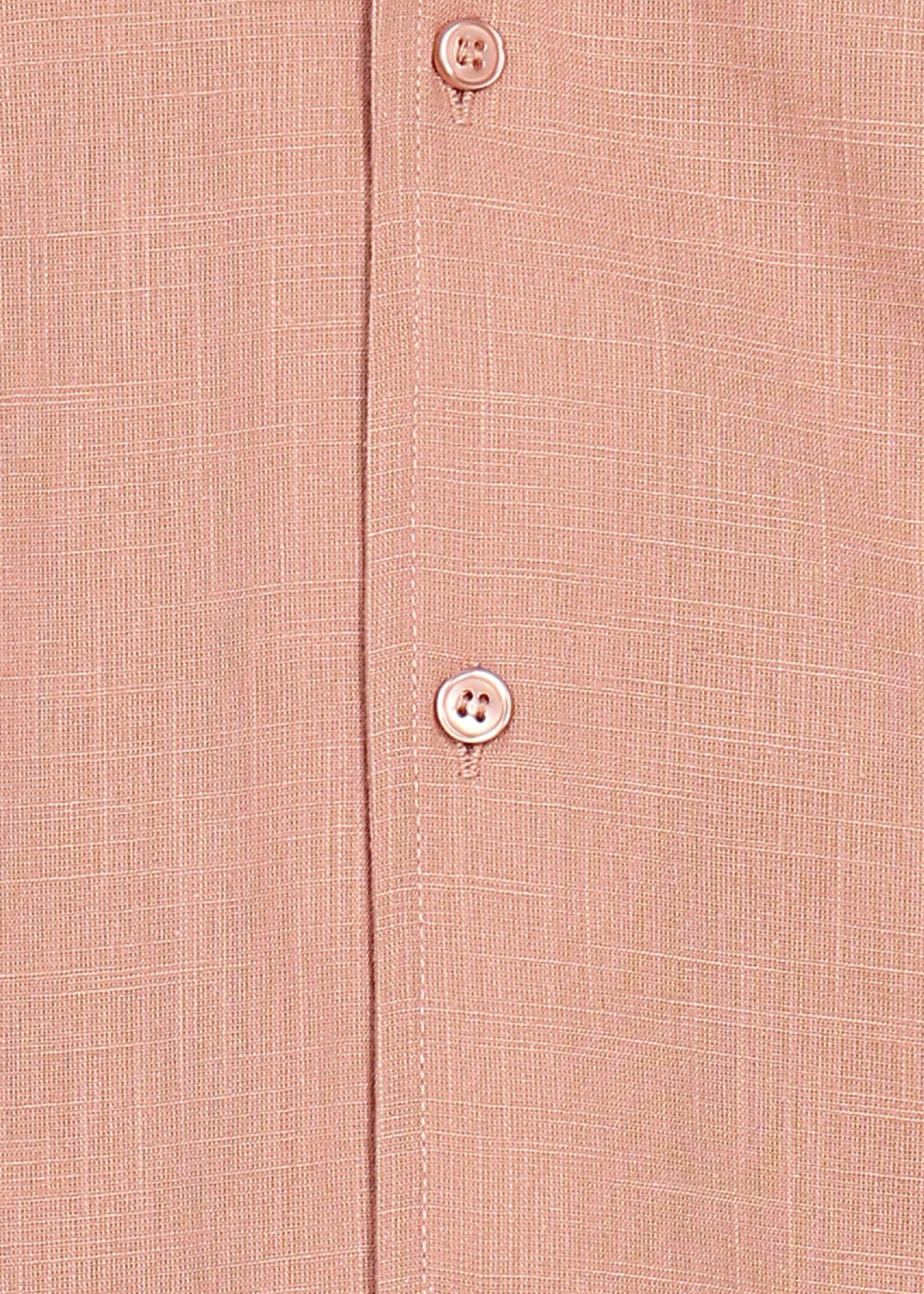 Fabmade Men’S Peach Linen Co-Ord Set | Grocsy