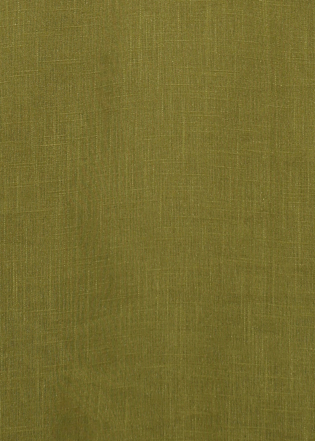 Fabmade Olive Still Linen Kurta | Grocsy