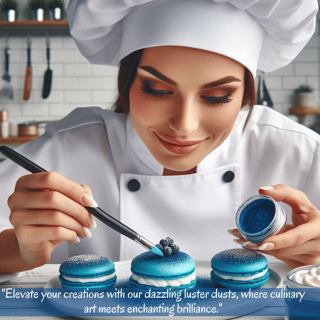 Confect Poppy Blue | Edible Luster Dust | Grocsy