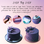 Confect Electric Purple Fondant | Edible Sugarpaste | Grocsy