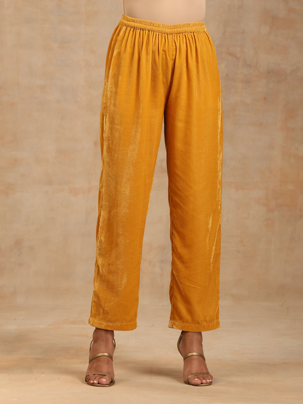 trueBrowns Wine Velvet Placket Embroidered Co-ord Set | Grocsy