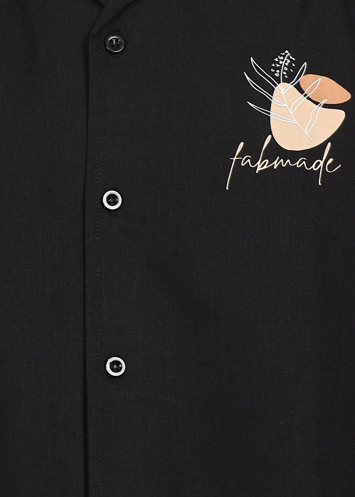 Fabmade Noir Emblem Shirt | Grocsy