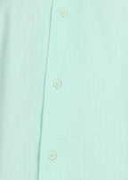 Fabmade Mint Breeze Linen Co-Ord Set | Grocsy