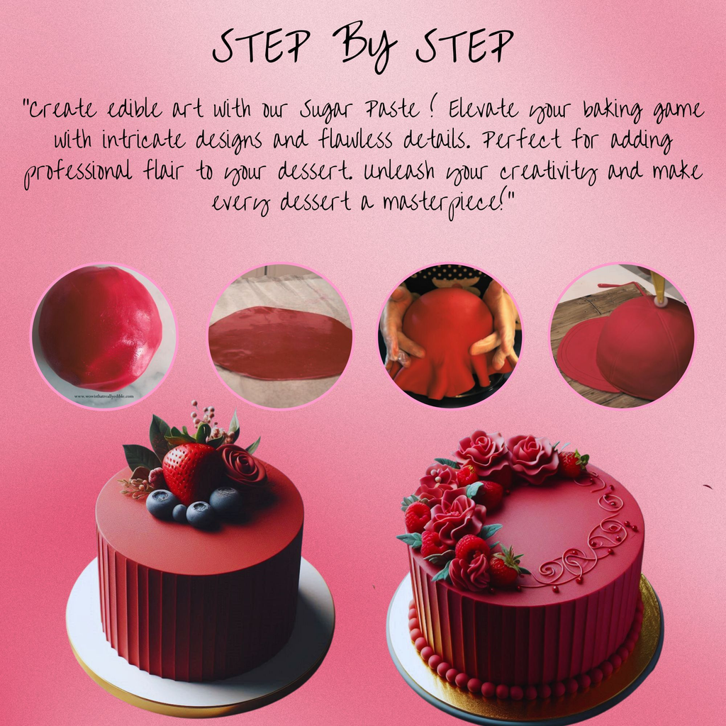 Confect Magenta Fondant | Edible Sugarpaste | Grocsy