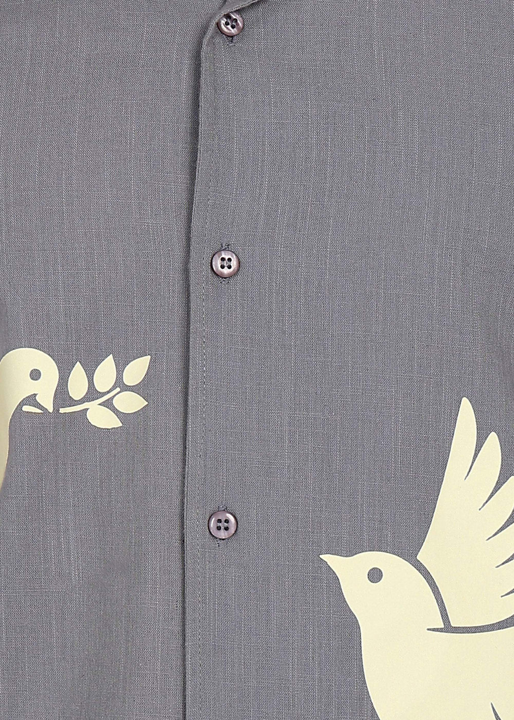 Fabmade Slate Dove Linen Co-Ord Set | Grocsy