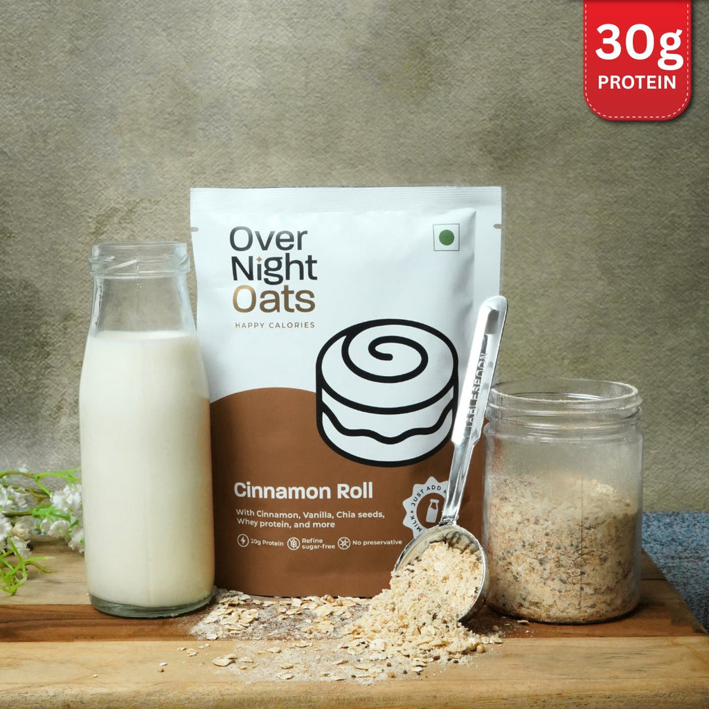 OverNightOats Cinnamon Roll | Grocsy