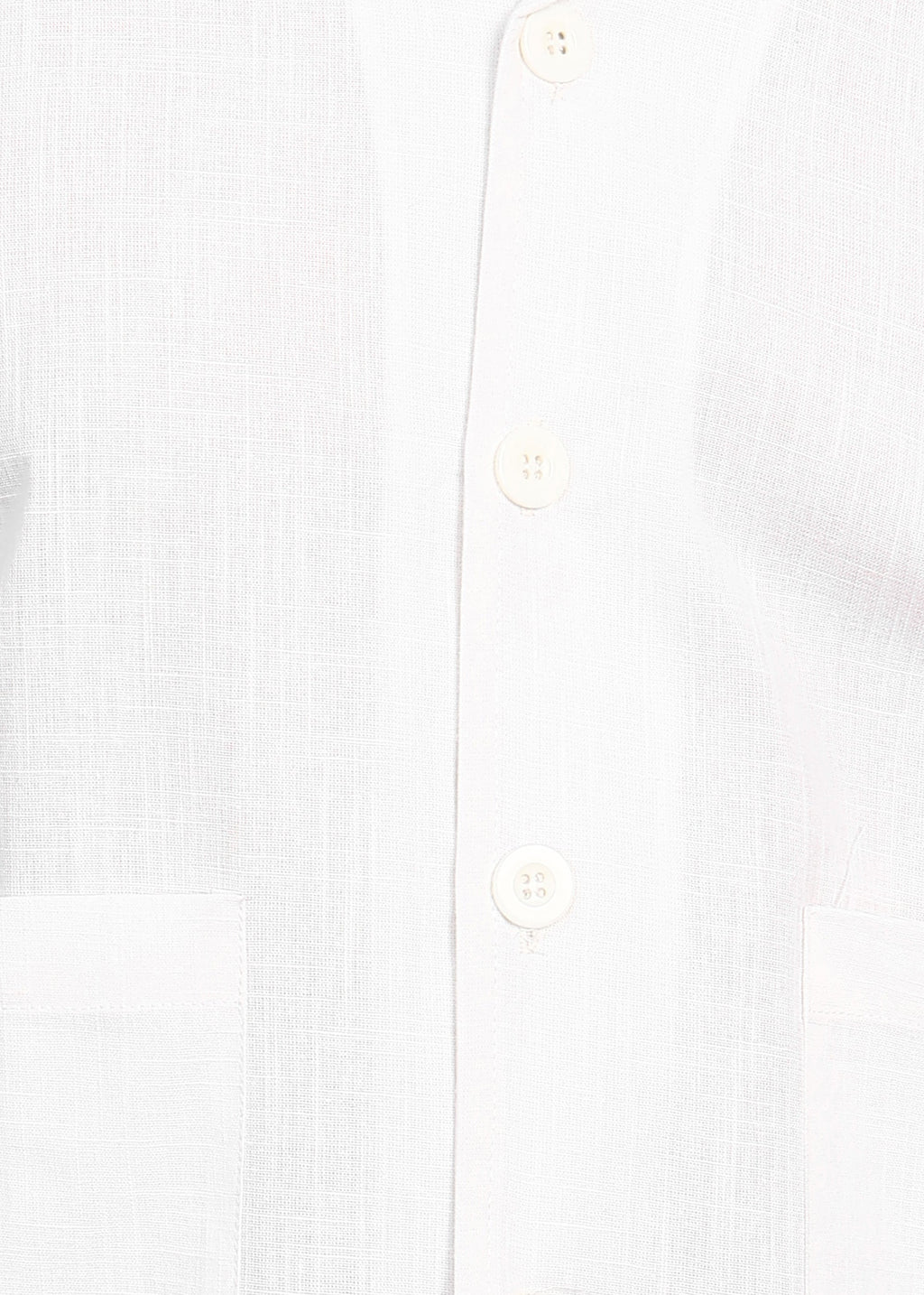Fabmade Ivory Utility Shirt | Grocsy