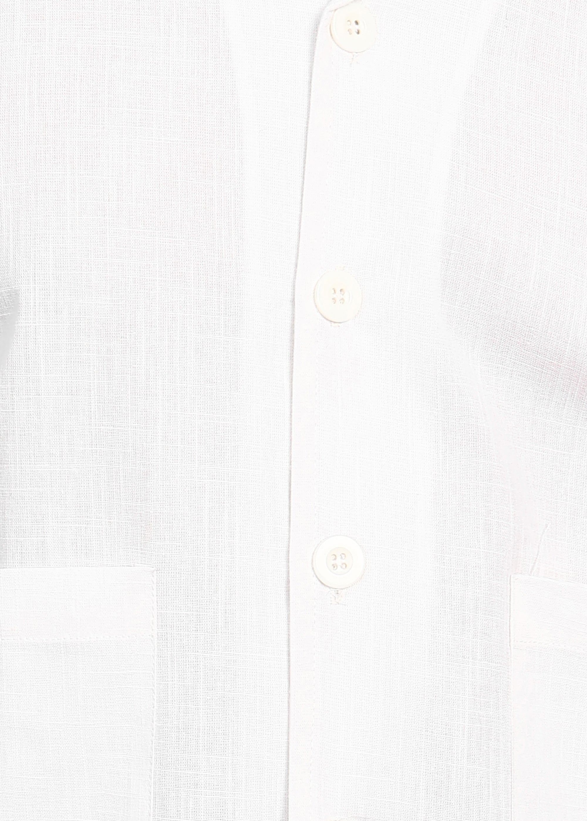 Fabmade Ivory Utility Shirt | Grocsy