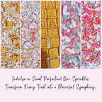 Confect Girls Baby Shower Sprinkles | Edible Sprinkles | Mix Silver, Gold & Blush pink Sprinkles | Grocsy