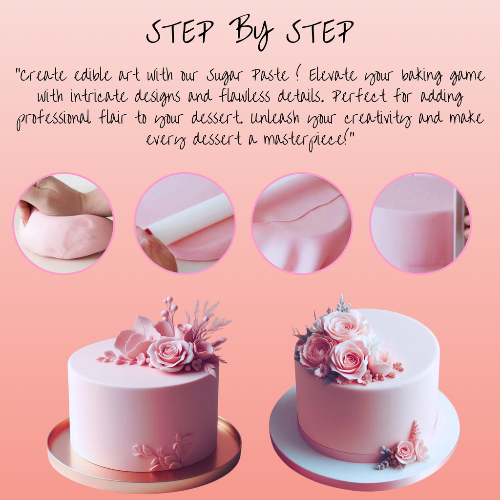 Confect Blush Pink Fondant | Edible Sugarpaste | Grocsy