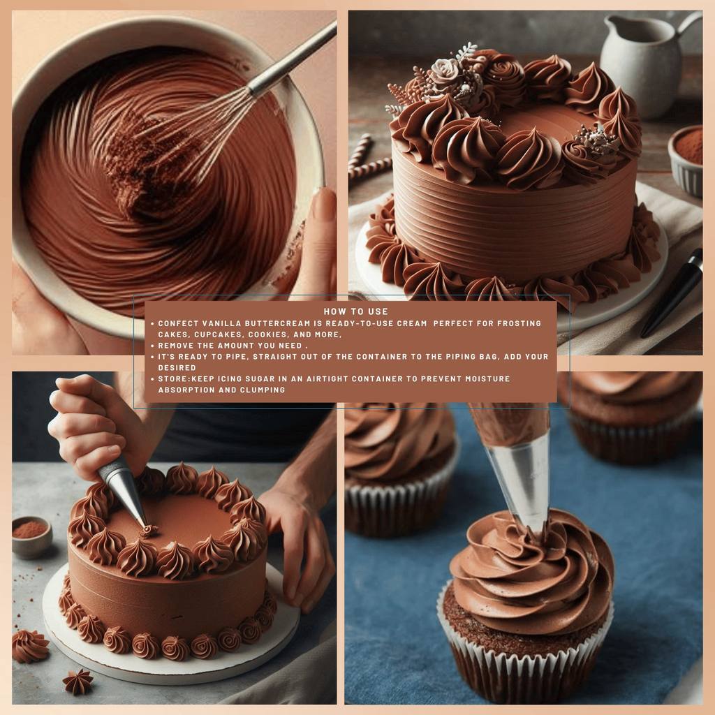 Confect American Butter Cream (Chocolate Fla.) | Grocsy