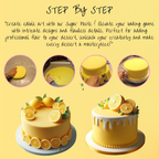 Confect Lemon Yellow Fondant | Edible Sugarpaste | Grocsy