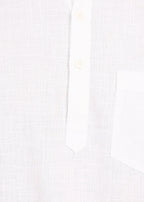 Fabmade Ivory Ease Linen Short Kurta Co-Ord Set | Grocsy