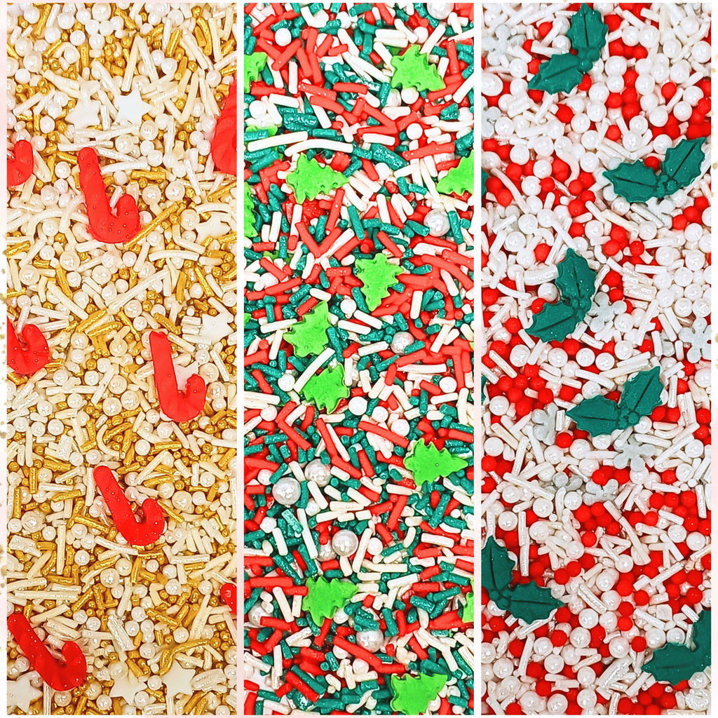Confect Christmas Sprinkles CH Multipack 25 | Grocsy