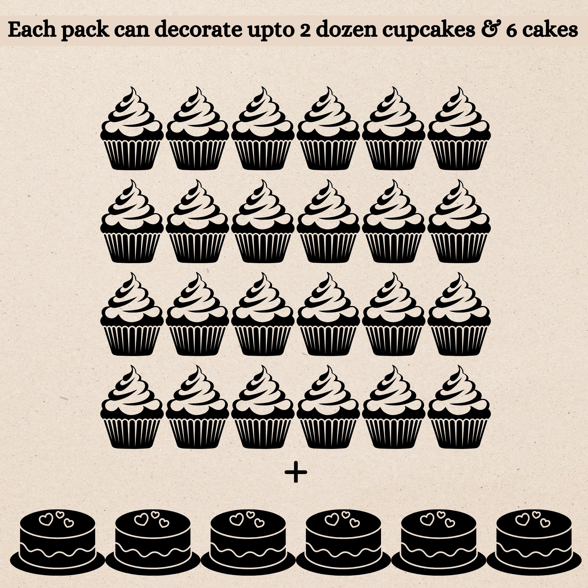 Confect Sprinkles for Cakes & Cupcakes Decoration | USP-21(Bronze) | Grocsy