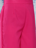 InWeave Women's Pink Fuchsia Japanese Art Strappy Set | Grocsy