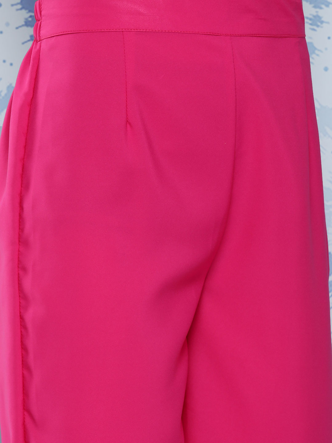 InWeave Women's Pink Fuchsia Japanese Art Strappy Set | Grocsy