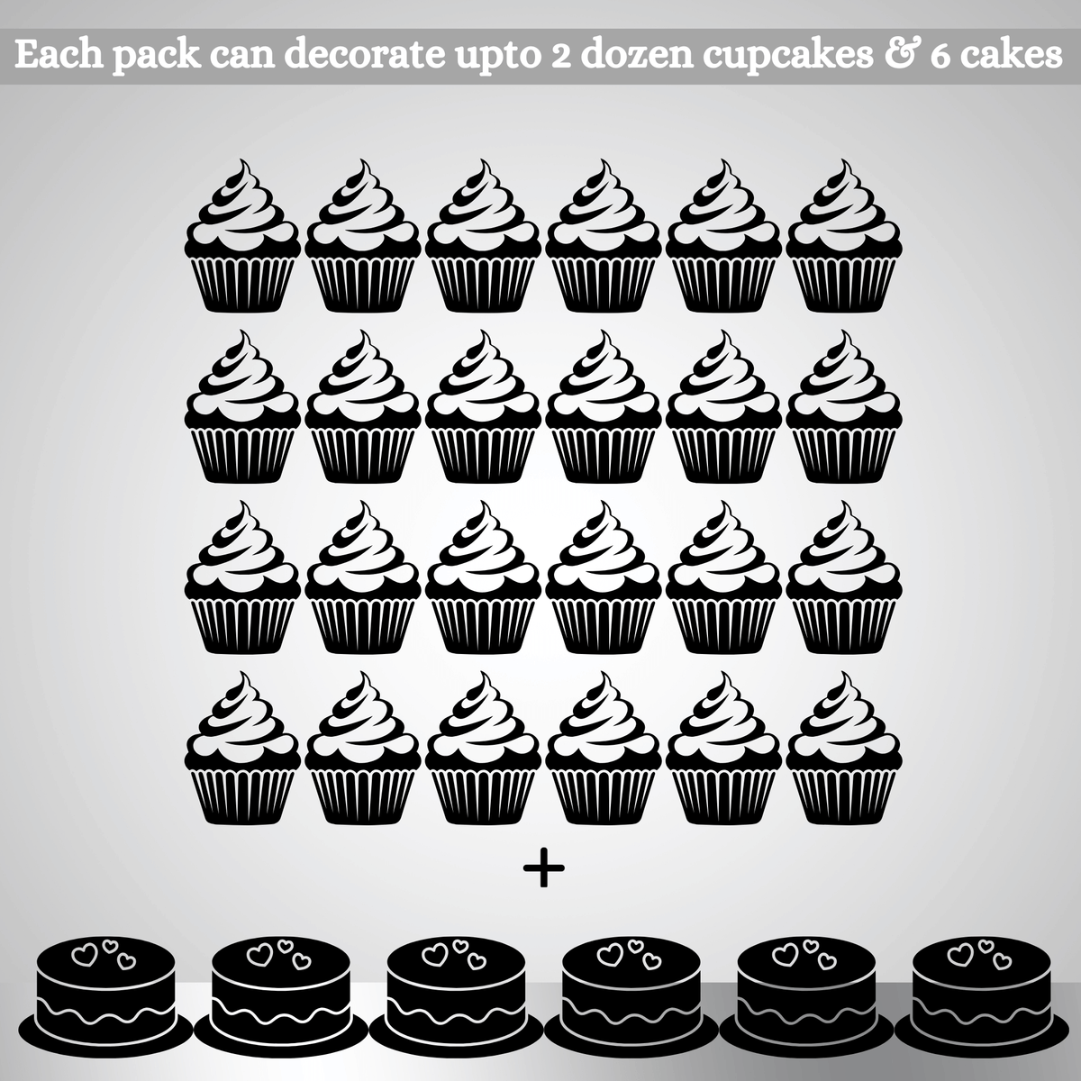 Confect Sprinkles for Cakes & Cupcakes Decoration | USP-16(Silver) | Grocsy
