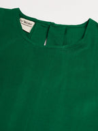 InWeave Women's Forest Green Short Kurta Palazzo Set | Grocsy