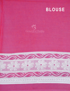 Yellow And Pink Colour Block Print Pure Kota Cotton Saree By Gayathri Reddy Designer Studio | Grocsy