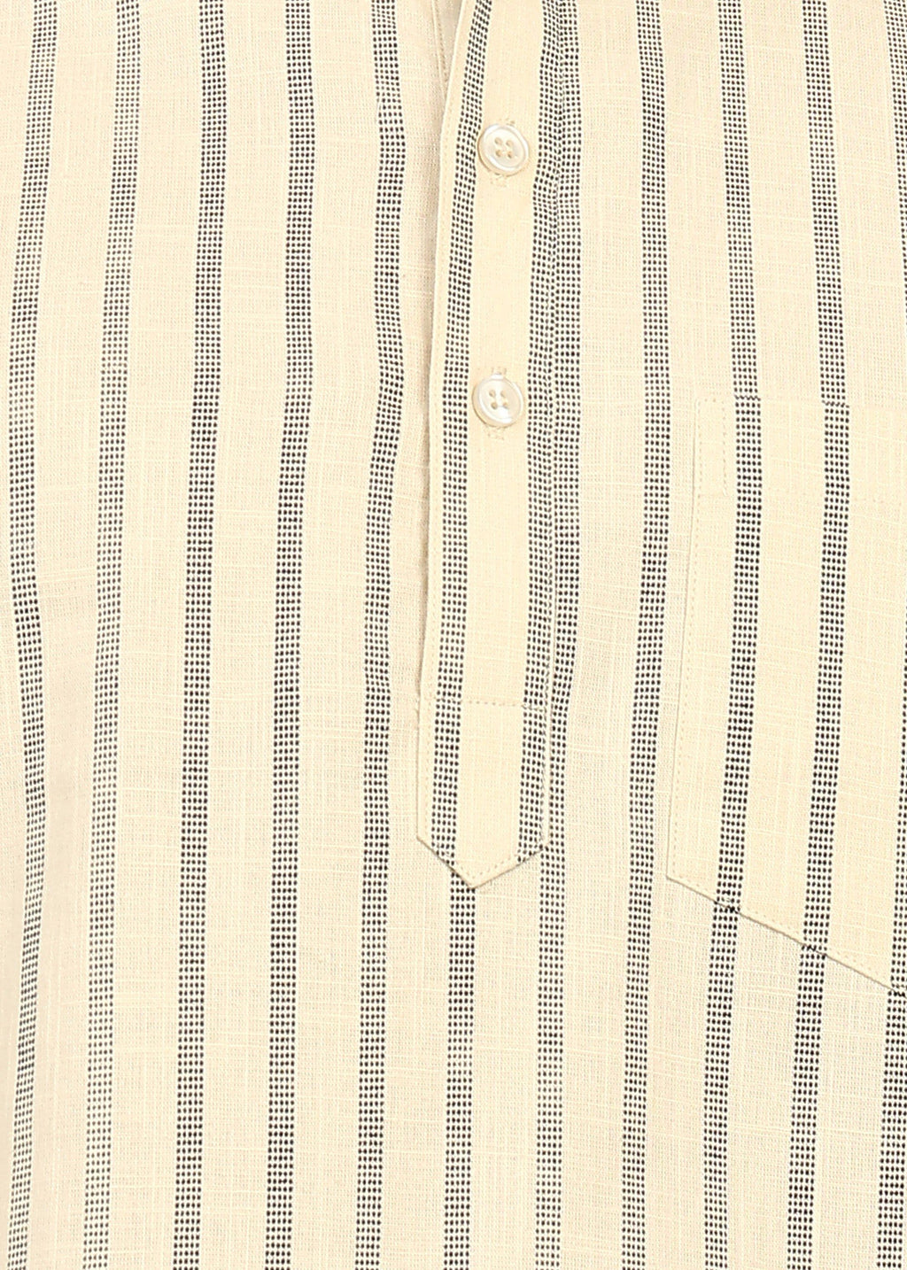 Fabmade Sandline Stripe Linen Kurta | Grocsy