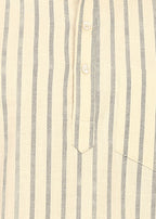 Fabmade Sandline Stripe Linen Kurta | Grocsy