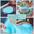 Confect Baby Blue Fondant | Edible Sugarpaste | Grocsy