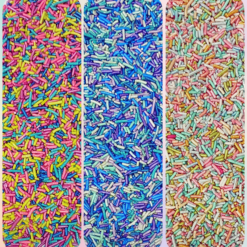 Confect Rainbow Magic Sprinkles | (01) Mix Colourful Sprinkles | Grocsy