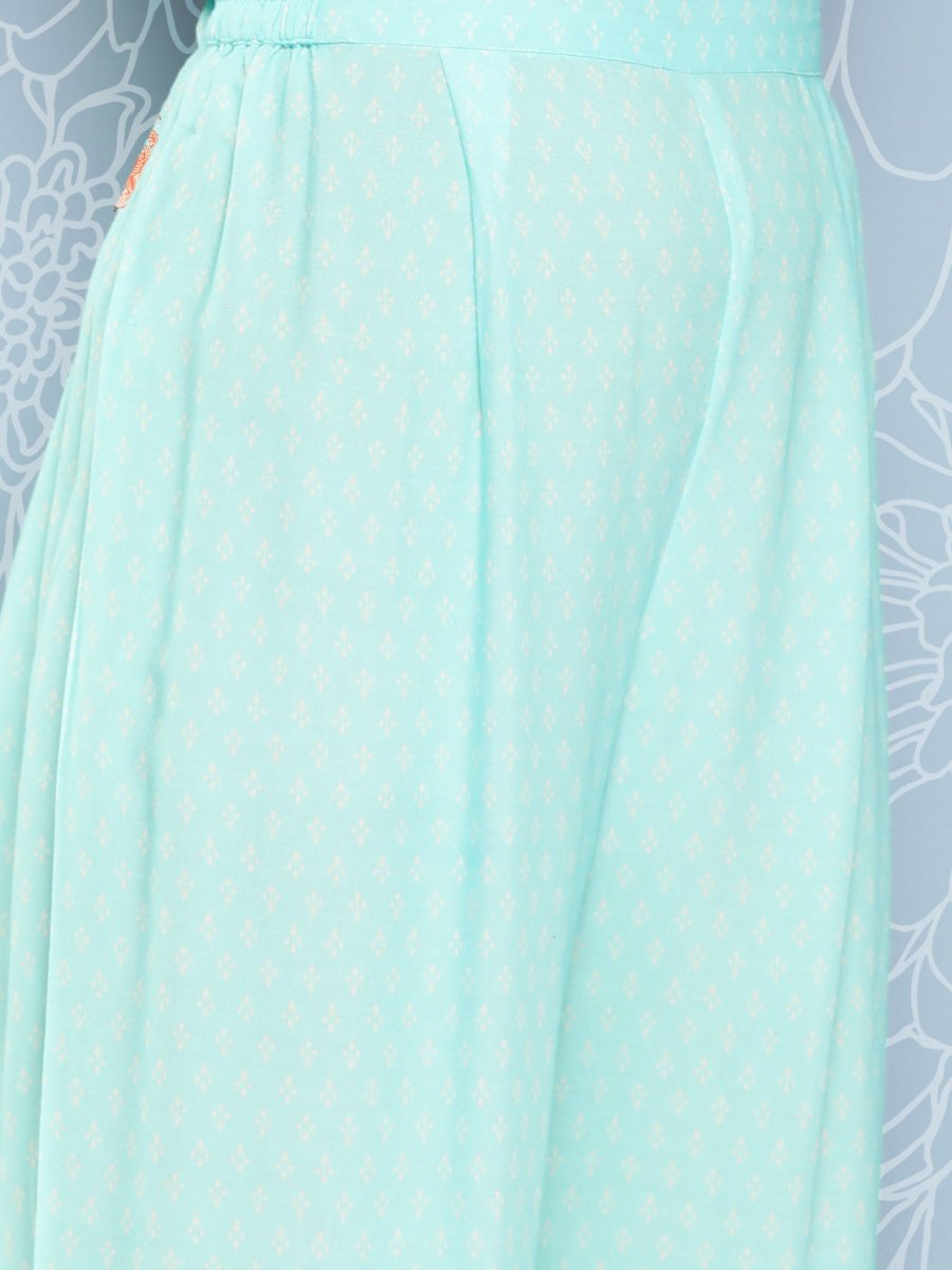 Ahalyaa Floral Printed Ethnic Co-Ords | Grocsy