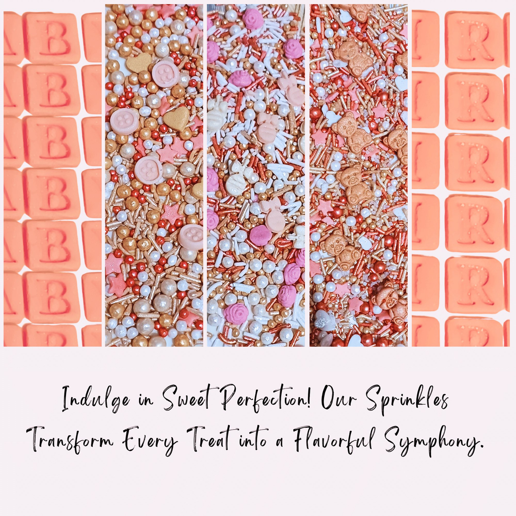 Confect Girls Baby Shower Sprinkles | Edible Sprinkles | Grocsy