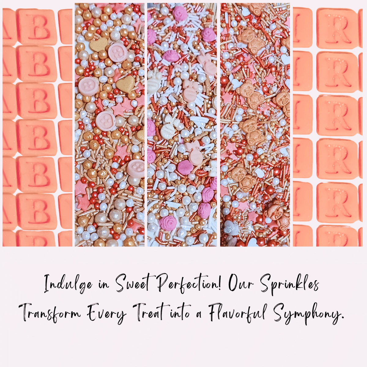 Confect Girls Baby Shower Sprinkles | Edible Sprinkles | Grocsy