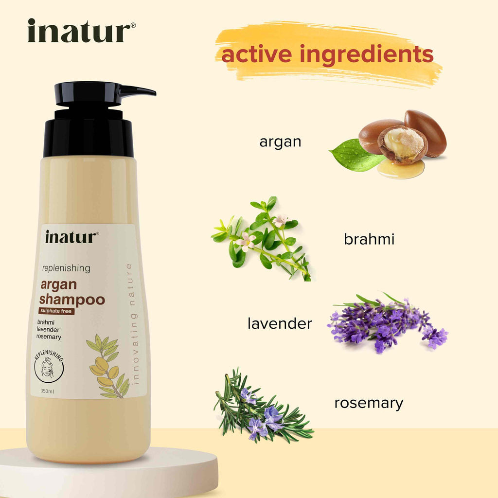Inatur Moroccan Argan Oil Nutri-Hydrant Shampoo | Grocsy