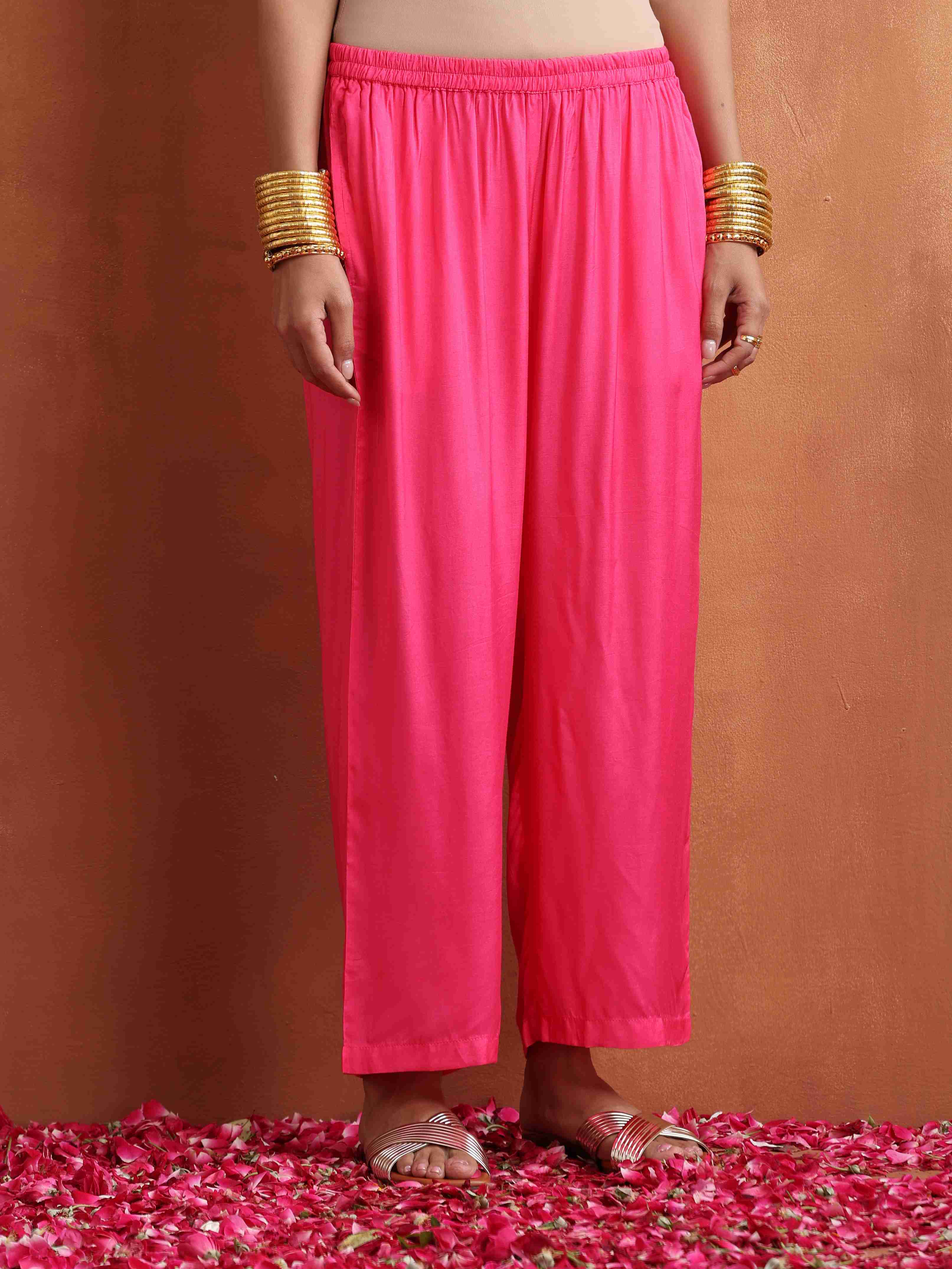 trueBrowns Orange Print Kurta Co-ord Set | Grocsy