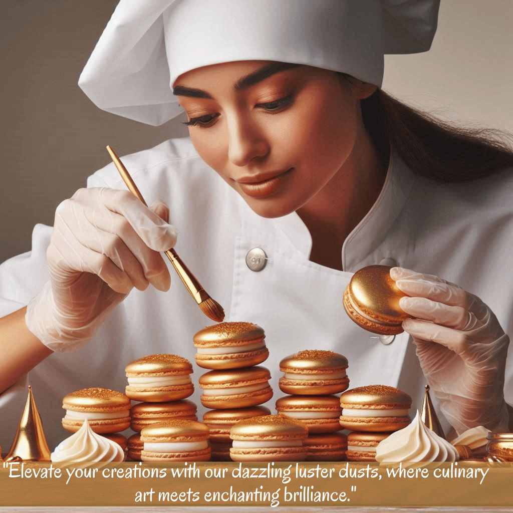 Confect Shimmer Gold | Edible Luster Dust | Grocsy