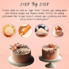 Confect Peach Fondant | Edible Sugarpaste | Grocsy