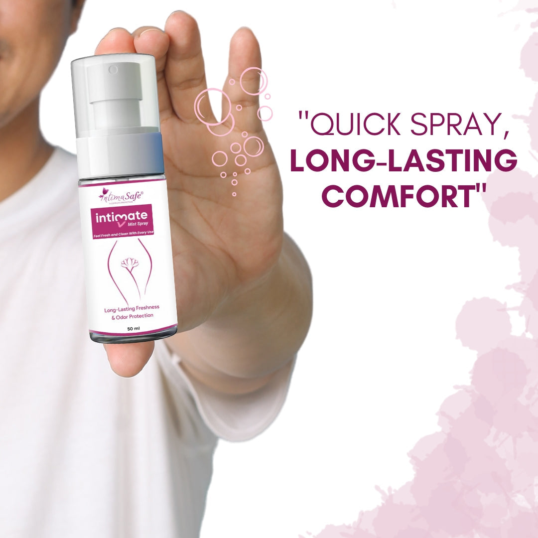 Samisha Intimate Mist Spray For Odour Protection For Women | Grocsy
