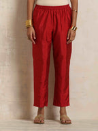 trueBrowns Gold Tissue Kurta Co-ord Set | Grocsy