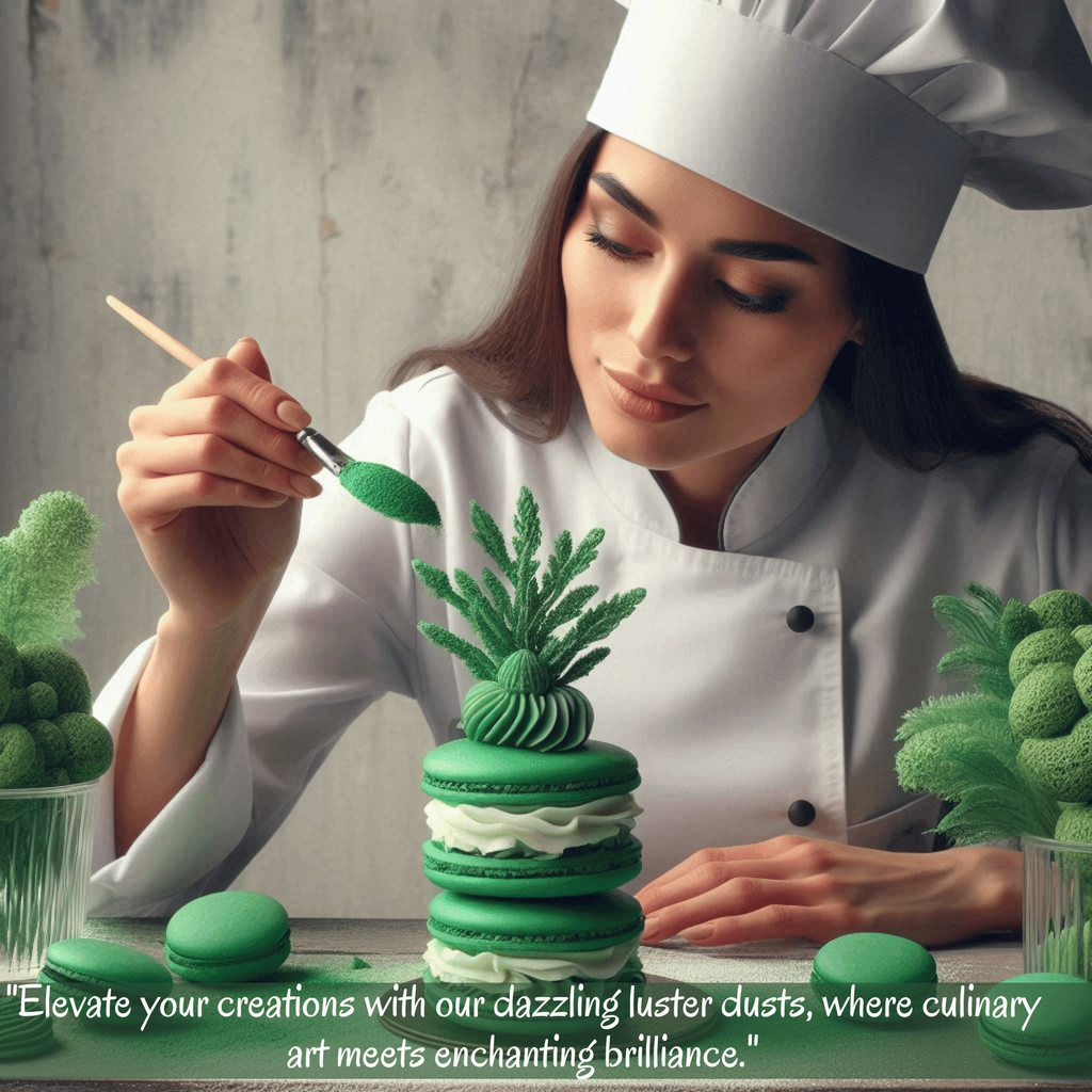Confect Orchid Green | Edible Luster Dust | Grocsy