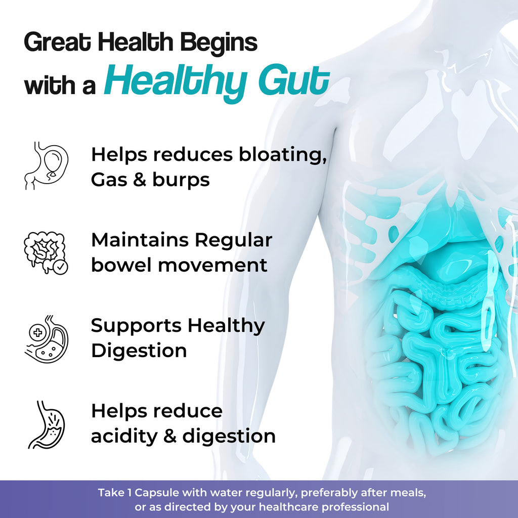 Health Veda Organics Digestive Enzyme Capsules | Grocsy