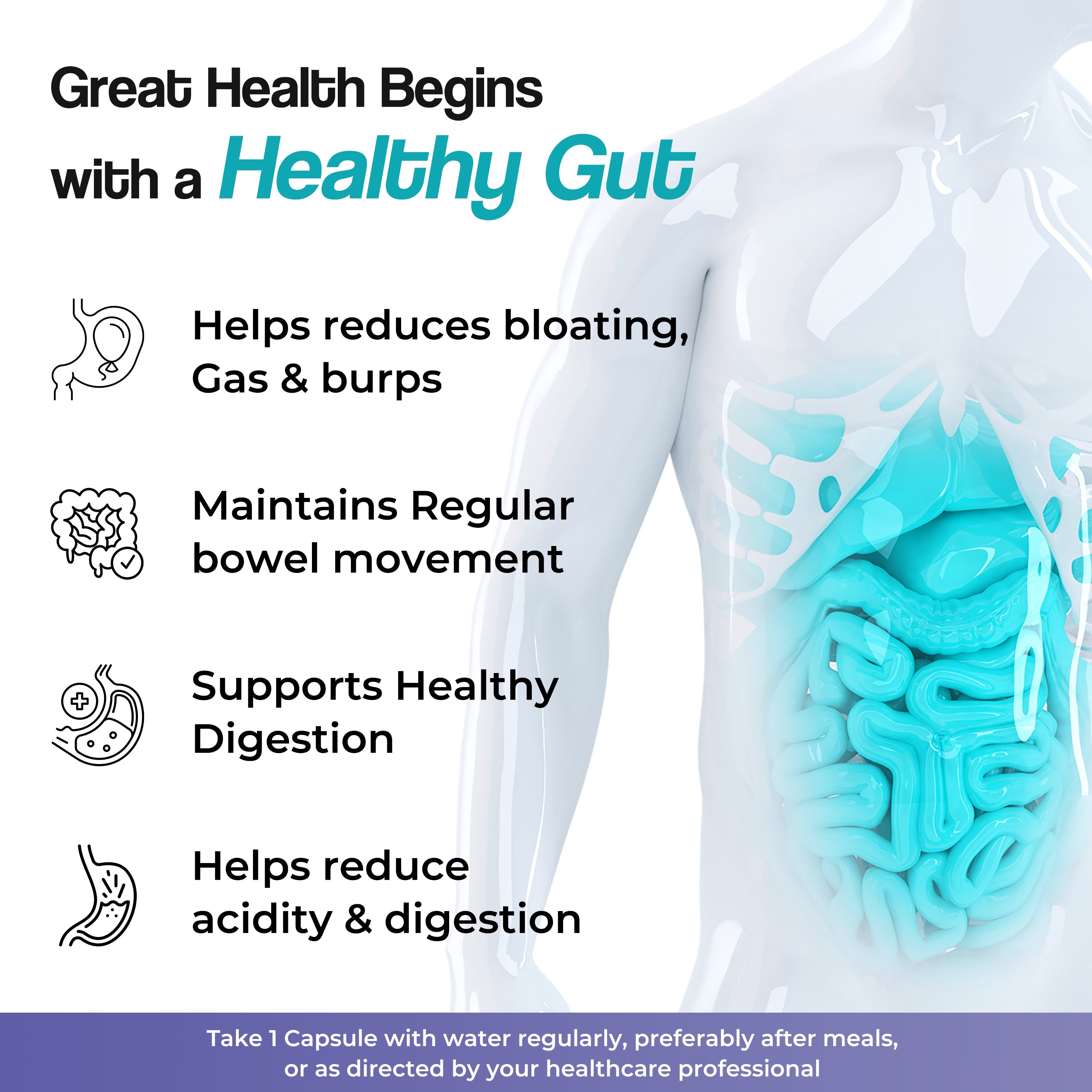 Health Veda Organics Digestive Enzyme Capsules | Grocsy