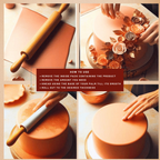 Confect Showstopper Copper | Edible Sugar Paste | Grocsy
