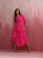 trueBrowns Modal Pink Dress | Grocsy